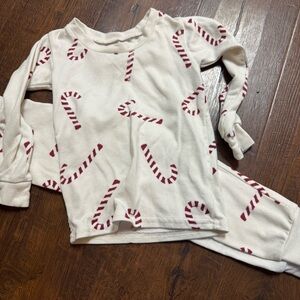 Modern Moments Super Soft Toddler Candy Cane Christmas Pajamas